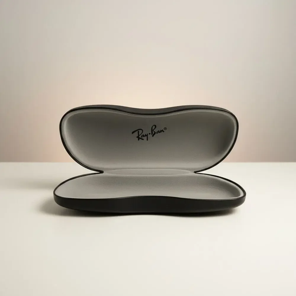 Ray-Ban Black Hard Clamshell Eyeglasses/Sunglasses Case Only